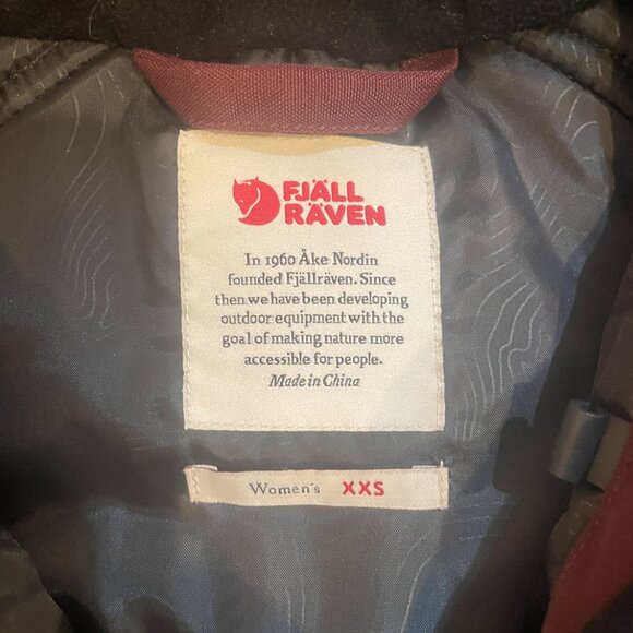 Fjallraven Nuuk Parka Hydratic Women's Winter Coat (XXS) - Picture 5 of 13